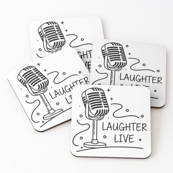 Item preview, Vintage Retro Microphone - Stand Up Comedy - Laughter Live - Hand-Drawn Logo designed and sold by anandsiva2703.