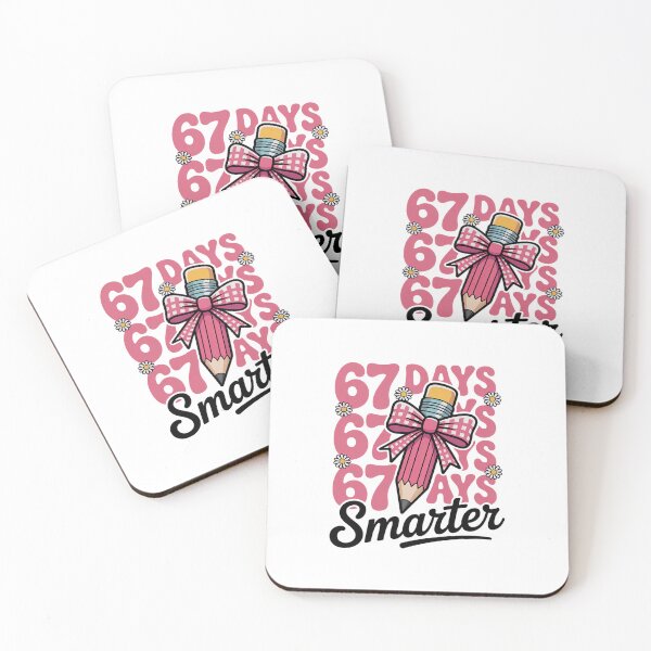 Item preview, 67th Day of School 67 Days Smarter Teacher Student Six Seven designed and sold by SIGORDESIGN.