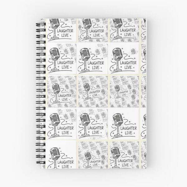 Item preview, Vintage Retro Microphone - Stand Up Comedy - Laughter Live - Hand-Drawn Logo designed and sold by anandsiva2703.