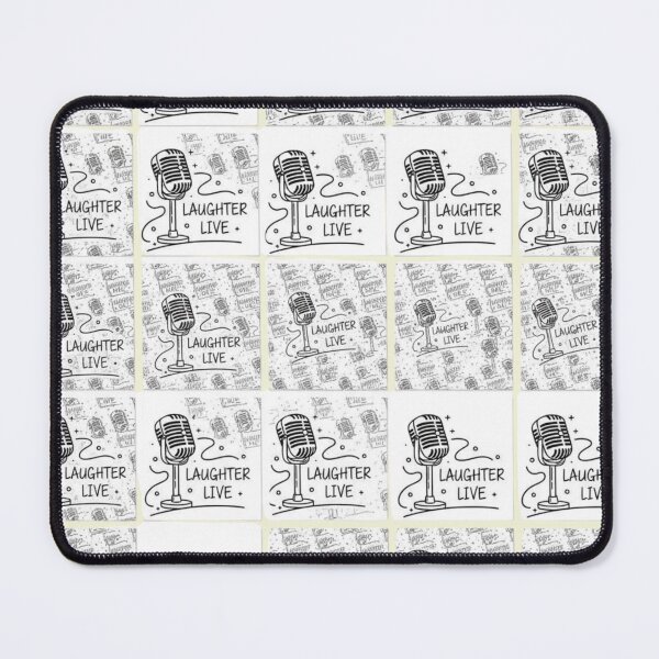 Item preview, Vintage Retro Microphone - Stand Up Comedy - Laughter Live - Hand-Drawn Logo designed and sold by anandsiva2703.
