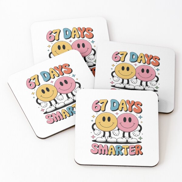 Item preview, 67th Day of School 67 Days Smarter Teacher Student designed and sold by SIGORDESIGN.