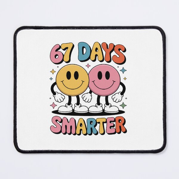 Item preview, 67th Day of School 67 Days Smarter Teacher Student designed and sold by SIGORDESIGN.