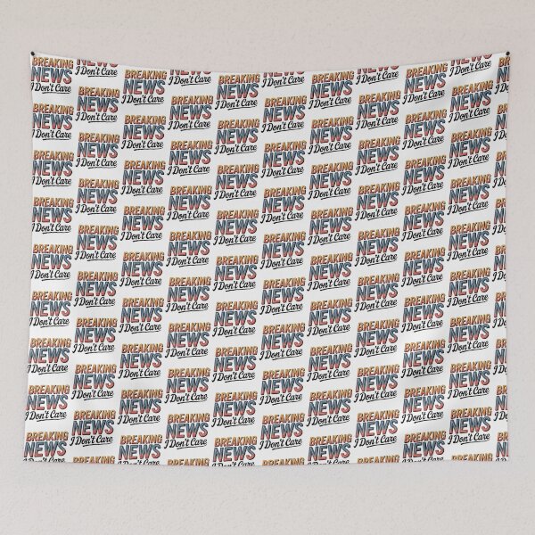 Item preview, Breaking News I Dont Care designed and sold by graphic-genie.