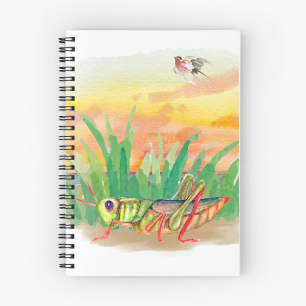 Item preview, Grasshopper in the field designed and sold by SofikoDesigns.