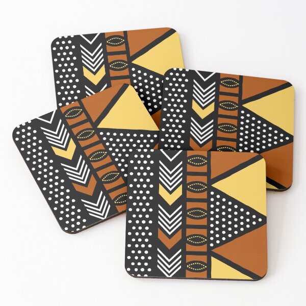Item preview, African Mud Cloth Abstract Design designed and sold by funkyvibes.