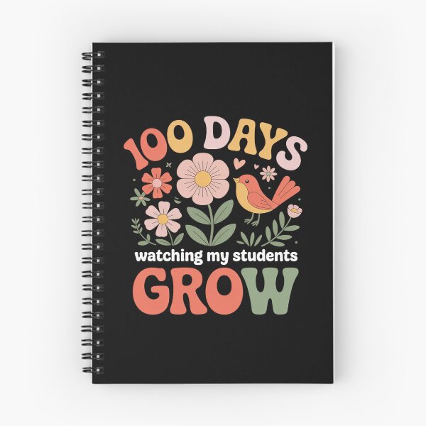 Item preview, 100 Days Growing Boho Flowers Teacher 100th Day of School designed and sold by SIGORDESIGN.