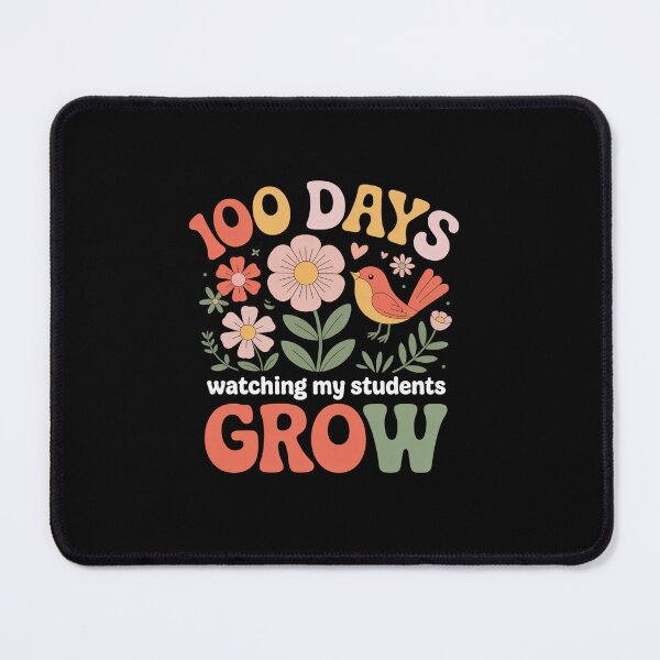 Item preview, 100 Days Growing Boho Flowers Teacher 100th Day of School designed and sold by SIGORDESIGN.
