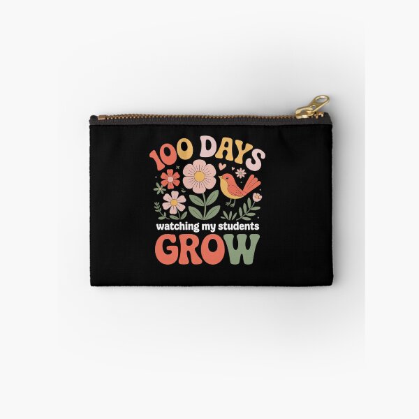 Item preview, 100 Days Growing Boho Flowers Teacher 100th Day of School designed and sold by SIGORDESIGN.