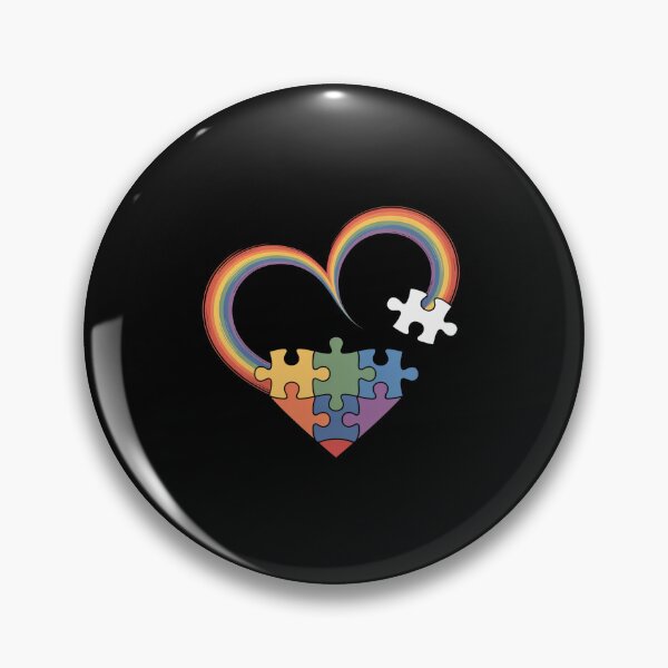 Item preview, Autism Awareness autism heart designed and sold by SIGORDESIGN.