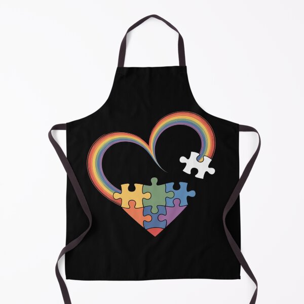 Item preview, Autism Awareness autism heart designed and sold by SIGORDESIGN.