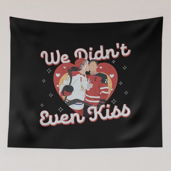 Item preview, Heated Rivalry Tshirt We Didnt Even Kiss Shirt Hoc designed and sold by DouglasChoosen.