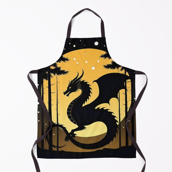 Item preview, Copy of Mystical Dragon Silhouette with Twisting Tail under Moonlit Sky Design designed and sold by NovaDigitalArt45.