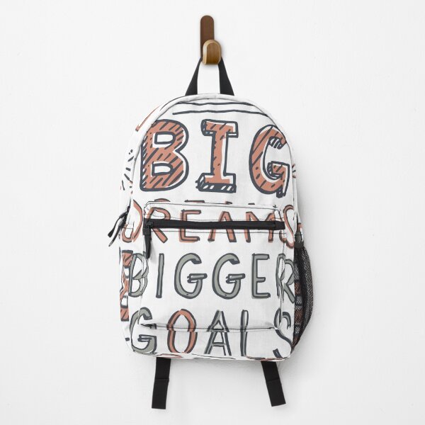 Item preview, Big Dreams Bigger Goals Quote Design designed and sold by DavidTeeStudio.