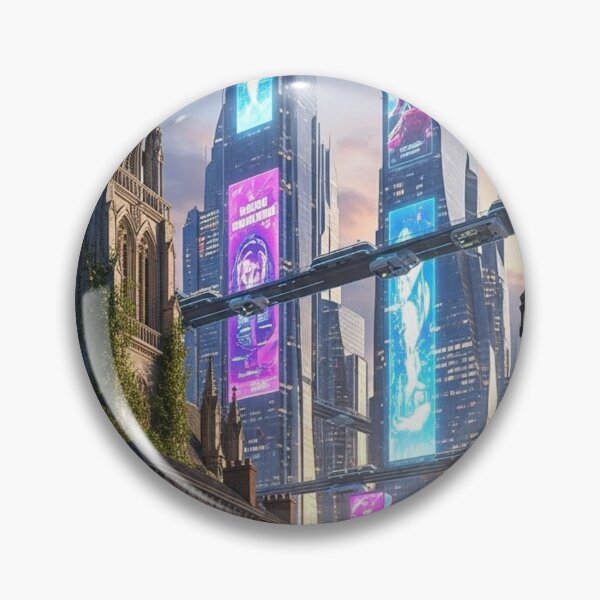 Item preview, A futuristic city with contrasts from the past designed and sold by Losancestros.