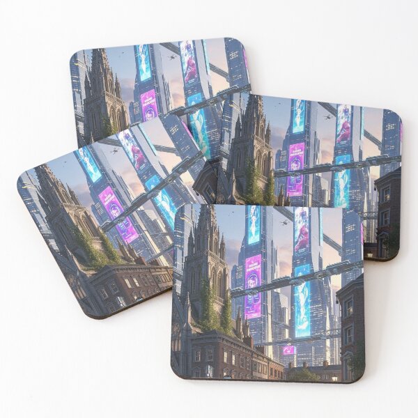 Item preview, A futuristic city with contrasts from the past designed and sold by Losancestros.