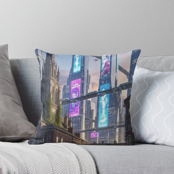 Item preview, A futuristic city with contrasts from the past designed and sold by Losancestros.