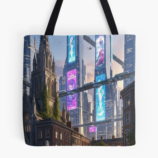 Item preview, A futuristic city with contrasts from the past designed and sold by Losancestros.