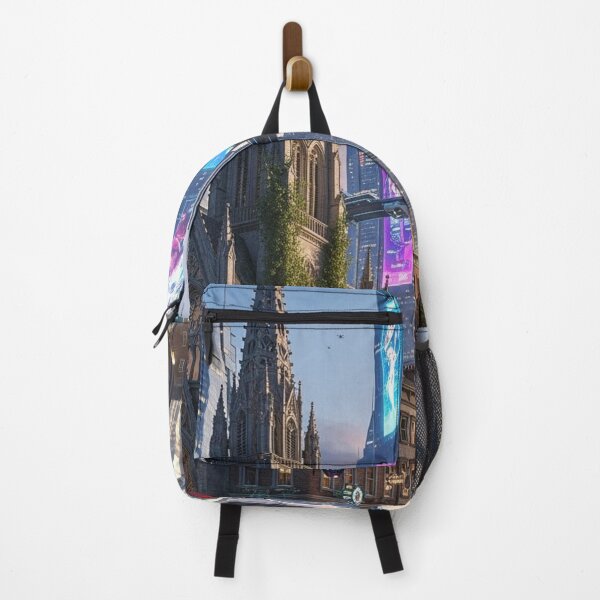 Item preview, A futuristic city with contrasts from the past designed and sold by Losancestros.