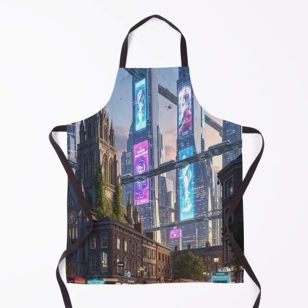 Item preview, A futuristic city with contrasts from the past designed and sold by Losancestros.