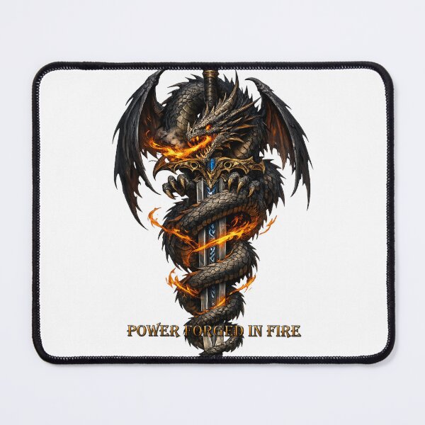 Item preview, Dragon Forged Sword – Epic Fantasy Illustration designed and sold by SolidHue.