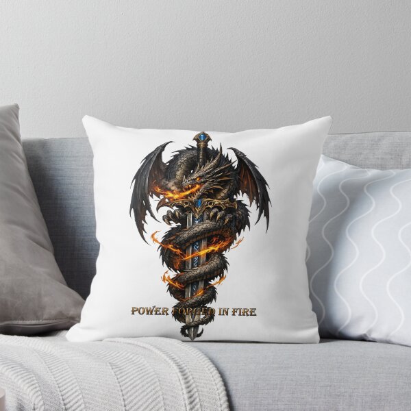 Item preview, Dragon Forged Sword – Epic Fantasy Illustration designed and sold by SolidHue.