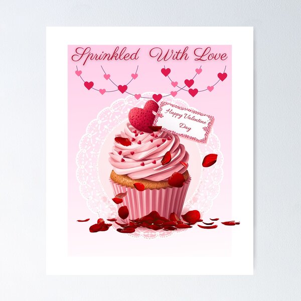 Item preview, Sprinkled With Love - Happy Valentine's  designed and sold by BeeStylishTees.