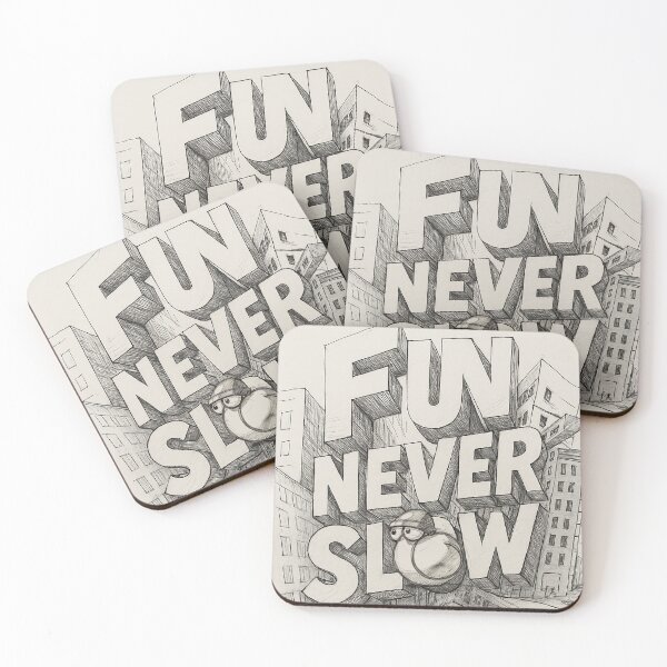 Item preview, Fun Never Slow Funny Snail in the City Drawing designed and sold by snewen.