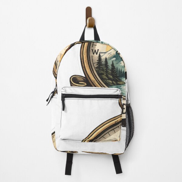 Item preview, Vintage Adventure Compass Explorer Nature Wilderness Travel Mountain designed and sold by jgvisualarts.
