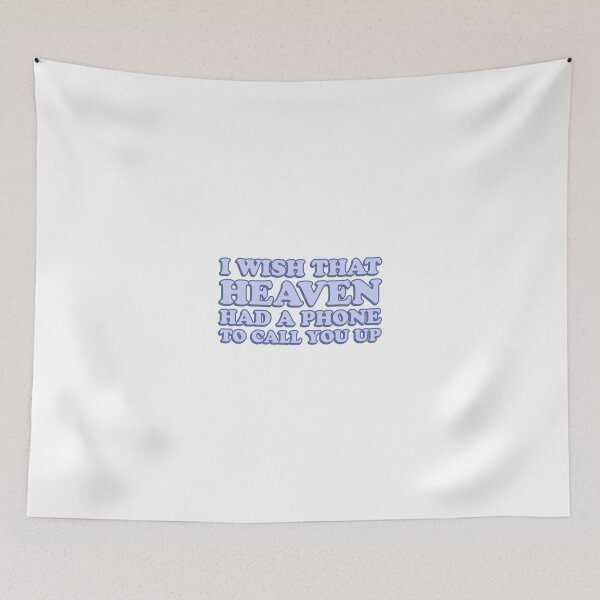 Item preview, Wish That Heaven Had A Phone, Release Them designed and sold by wordswithfonts.