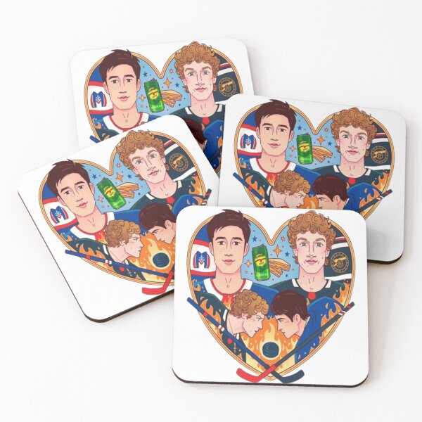 Item preview, Hollander & Rozanov Heated Rivalry Heart designed and sold by GenZINISH.