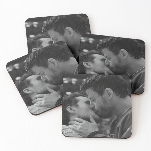 Item preview, Heated Rivalry Scott And Kip Kiss Scene Graphic Ho designed and sold by DouglasChoosen.