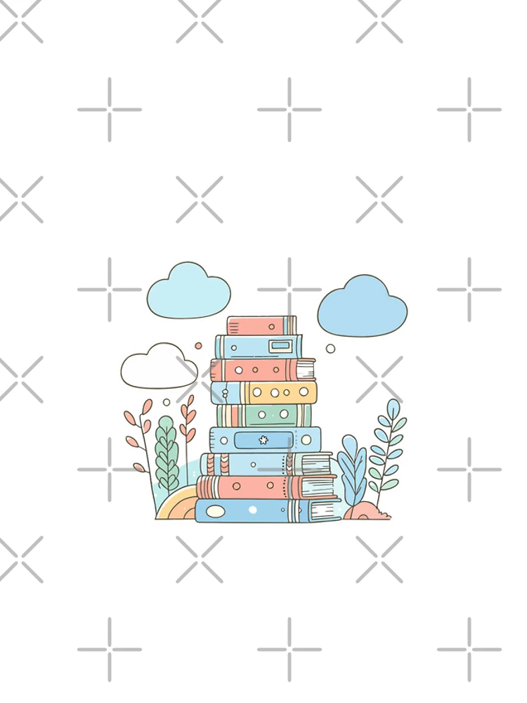 Thumbnail 4 of 4, iPhone Case, Book Stack designed and sold by GraphicsClub.