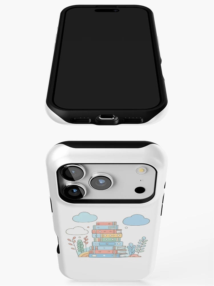 Thumbnail 3 of 4, iPhone Case, Book Stack designed and sold by GraphicsClub.
