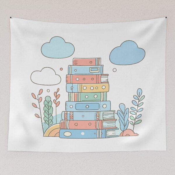 Item preview, Book Stack designed and sold by GraphicsClub.