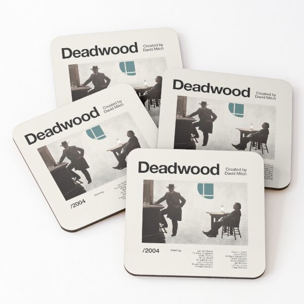 Item preview, Minimalist Deadwood Design designed and sold by twobartown.