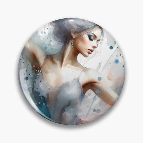 Item preview, Ballet dancer Abstract Watercolour designed and sold by FLOWERDREAMER.