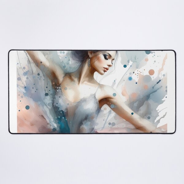 Item preview, Ballet dancer Abstract Watercolour designed and sold by FLOWERDREAMER.
