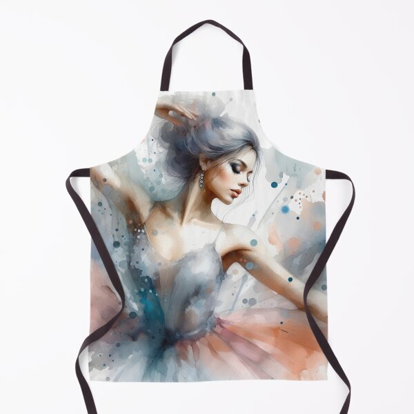 Item preview, Ballet dancer Abstract Watercolour designed and sold by FLOWERDREAMER.