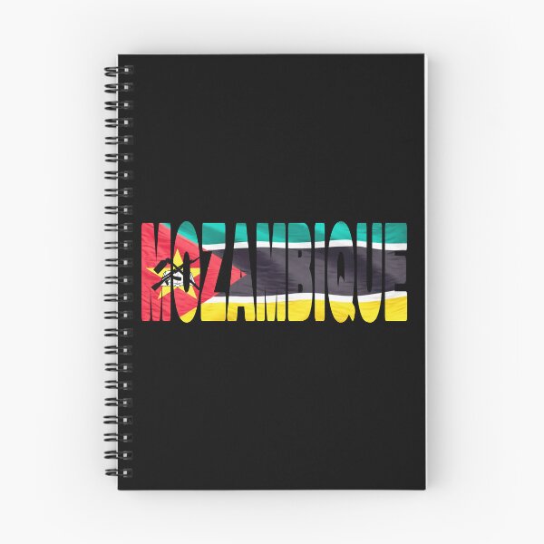 Item preview, MOZAMBIQUE - Flag Flying in Wind cut to Letters Souvenir Sticker Shirt T-Shirt designed and sold by Adam Gormley.