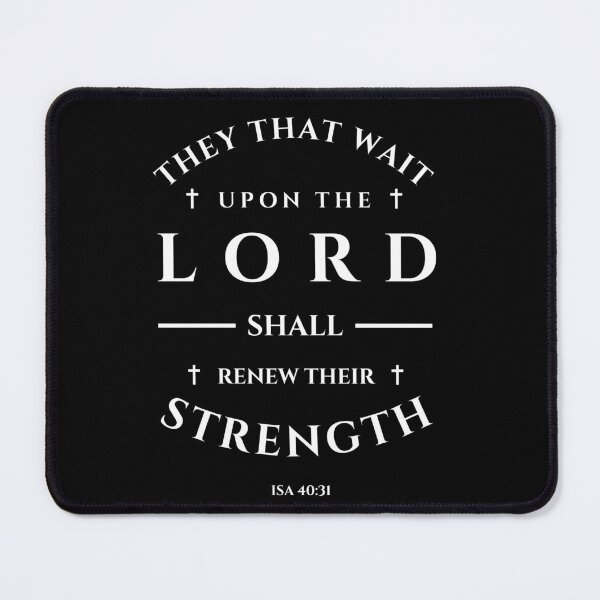 Item preview, Isaiah 40:31 Lord Renew Their Strength (KJV) designed and sold by Clothed in Scripture.