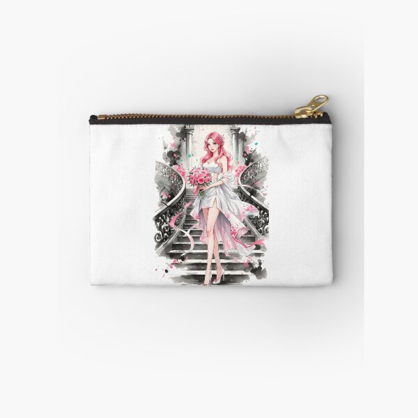 Item preview, Bride Kpop Girl Anime Tokio Japanese Chinese Korean Ink Water-splash Sumi-E Art Desing  designed and sold by blacksealstudio.