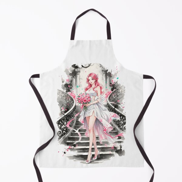 Item preview, Bride Kpop Girl Anime Tokio Japanese Chinese Korean Ink Water-splash Sumi-E Art Desing designed and sold by blacksealstudio.
