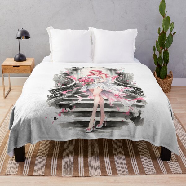 Item preview, Bride Kpop Girl Anime Tokio Japanese Chinese Korean Ink Water-splash Sumi-E Art Desing designed and sold by blacksealstudio.