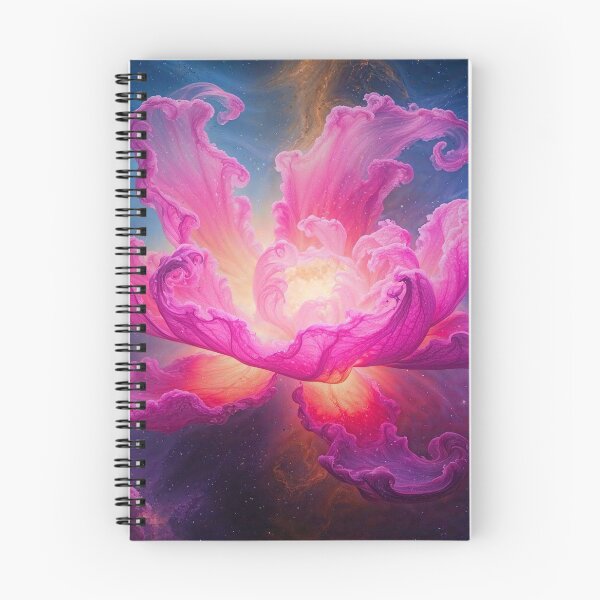 Item preview, The Amethyst Bloom | Purple Nebula Floral Burst designed and sold by TheOuroborean.