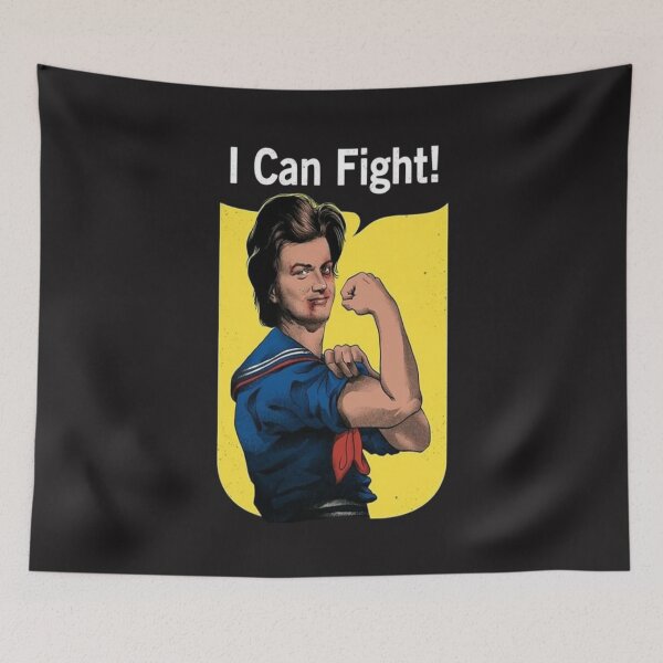Item preview, I Can Fight! Steve Harrington Parody designed and sold by GenZINISH.
