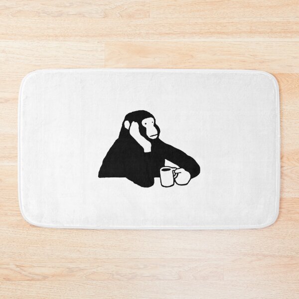 Item preview, Funny Abstract - Overthinking Monkey designed and sold by ParadoxoMario.