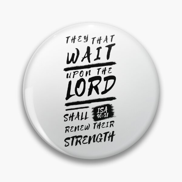 Item preview, Isaiah 40:31 Bible Verse Typography (KJV) designed and sold by Clothed in Scripture.