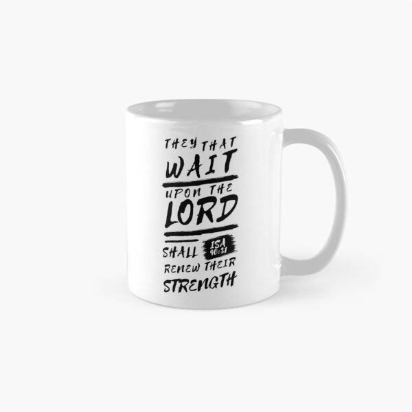 Item preview, Isaiah 40:31 Bible Verse Typography (KJV) designed and sold by Clothed in Scripture.