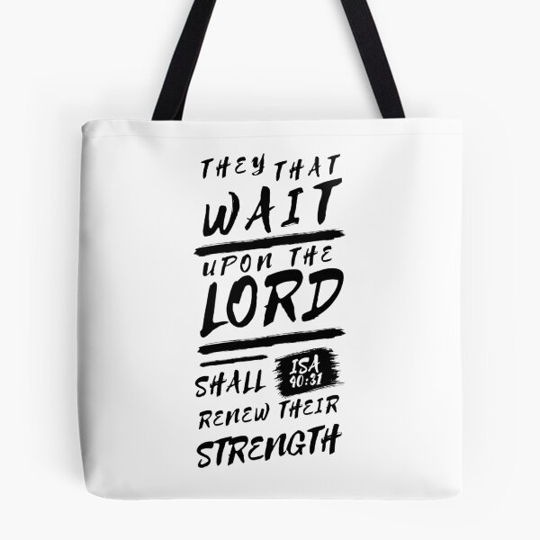 Item preview, Isaiah 40:31 Bible Verse Typography (KJV) designed and sold by Clothed in Scripture.