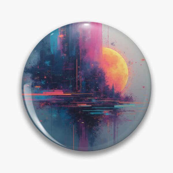Artikelvorschau, Abstraktes Design im Stil digitaler Glitch-Art entworfen und verkauft von Kari2023.